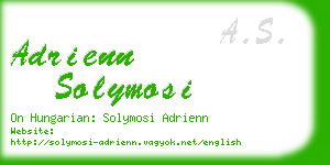 adrienn solymosi business card